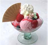 strawberry ice cream