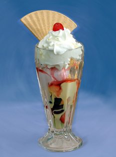 knickerbocker glory I made at home