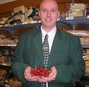 neil with strasberries
