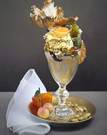 golden opulence sundae by Serendipity 3 New York