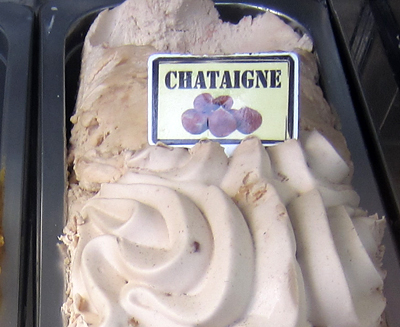 french chestnut flavor ice cream