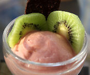 rhubarb sorbet