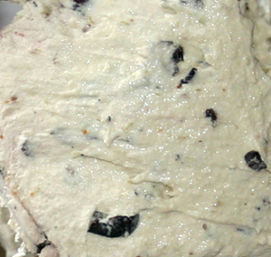 fresh blueberry ice cream